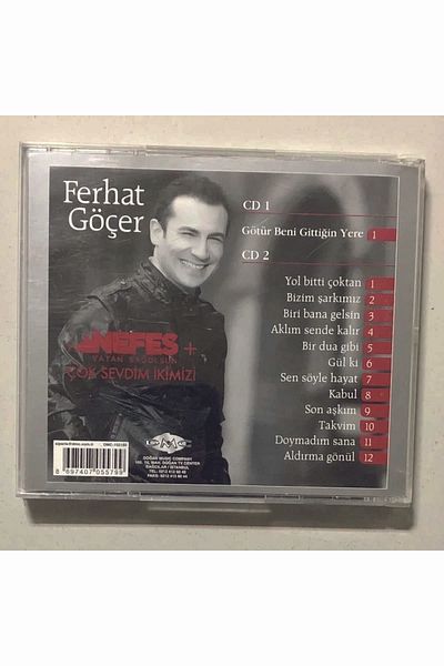 Plakevi İzmir Ferhat Göçer Nefes Vatan Right Thanks for Loving Us so Much Cd (Original Period Edition)