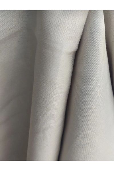CollessiaHome 100% قطن ساتان - طقم ملاءة مطاطية مزدوجة - حجري