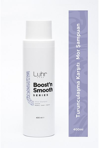 Luhr Care Anti-Orange Purple Shampoo with 6 Actives - Silver Shampoo 400ml