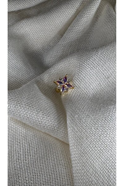 Gold, Gökkuşağı Esintili Kutup Yıldızı Model Çelik Kadın Tragus Piercing