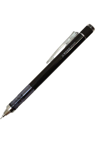 Tombow Mono Graph Mechanical Shaker Pencil, 0.7 mm , Black Altaş Stationery