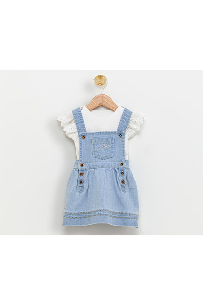 Butik Bebek Askılı Elbise Takım