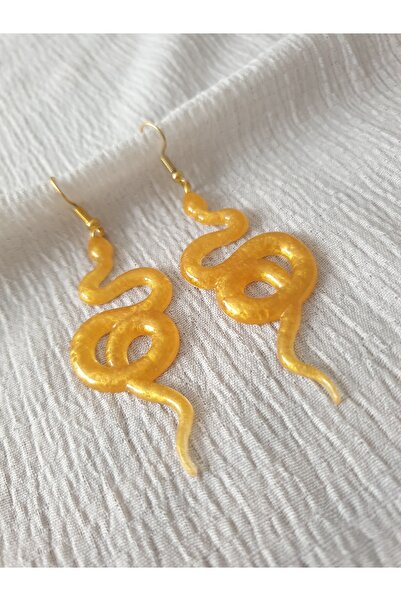 LuArte أقراط الأفعى، أقراط الأفعى المتدلية