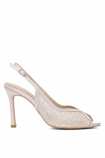 Beety Pantofi de damă cu toc clasic bej 25BY60.5752