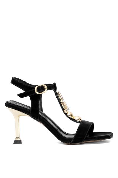 Ayakkabı Fuarı Elit Pm161 K7023 Women's Evening Dress Shoes Black