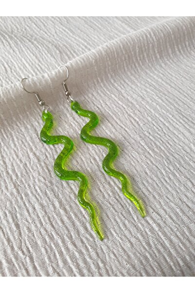 LuArte أقراط الأفعى، أقراط الأفعى المتدلية