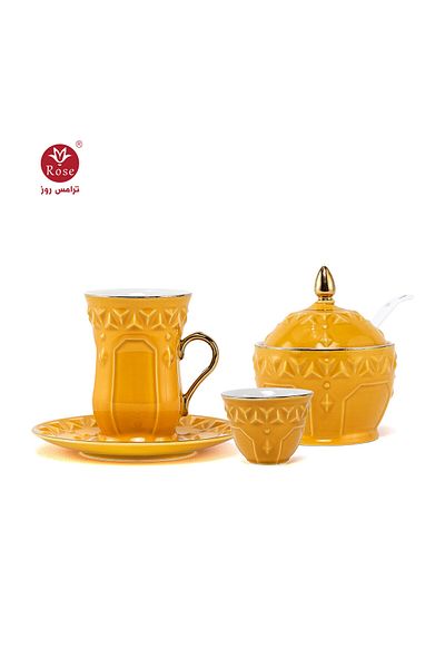 Rose CR-2121- 51-Piece Tea and Coffee Serving Set Rose