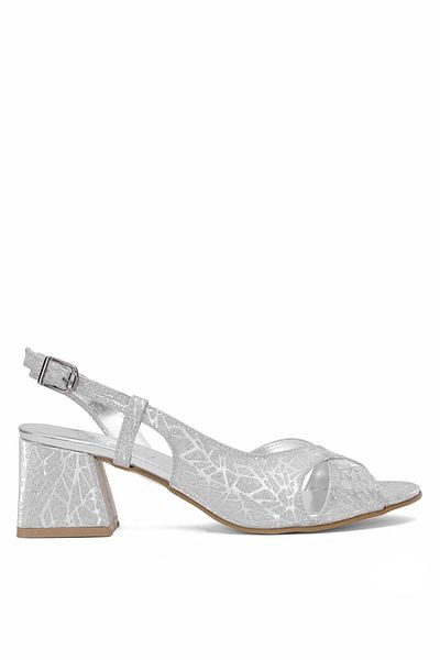 Beety 25By25.958T Women's Classic Heeled Shoes Silver