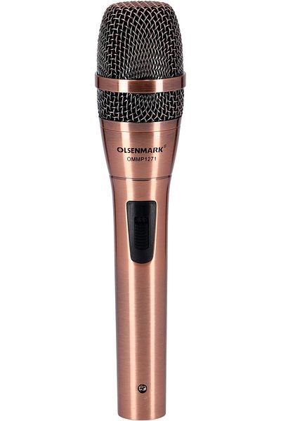 Olsenmark Microphone with Metal Capsule Body OMMP1271 Rose Gold