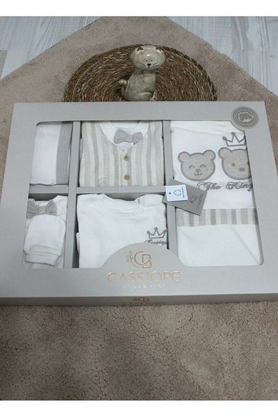 Cassiope 100% Organic Cotton Baby Boy Suit 0-3 Months Newborn