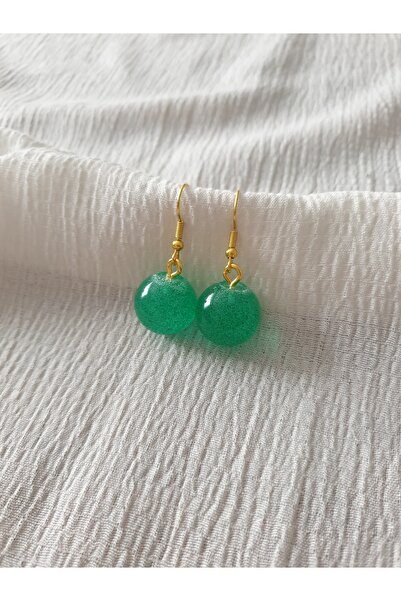 LuArte أقراط كروية، أقراط متدلية كروية دائرية كروية الشكل