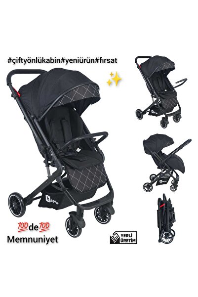 4KİDS Çift Yönlü Kabin Boy Bebek Arabası Kabin Tipi Bebek Arabası New Creatio...