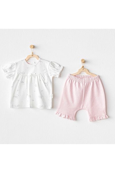 andywawa Baby Set 2 Pcs Set Cuddly Bunny Bear