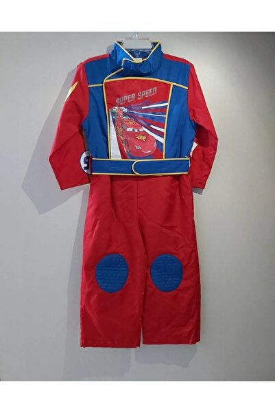 Disney Kırmızı Yarışçı Kostüm