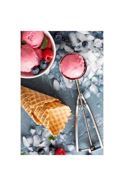 PERİBOİA Periboia Steel Ice Cream Spoon
