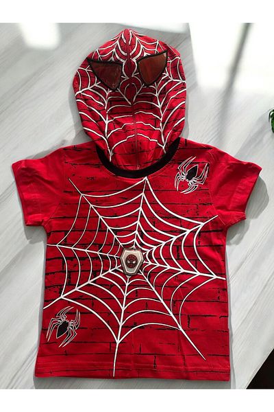 Gigas Boys' Suit with Spiderman and Lighted Shorts