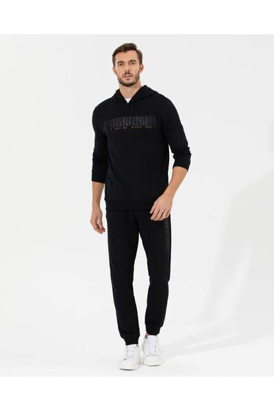 Pierre Cardin Siyah Sweatshirt