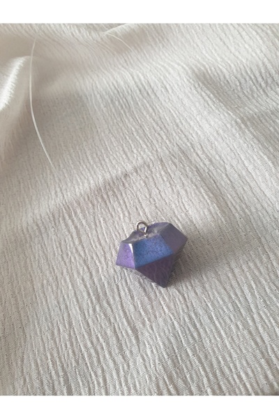 LuArte قلادة شبح على شكل زمرد