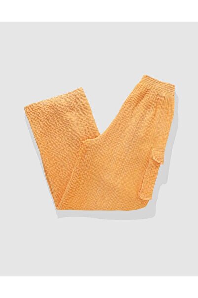 AMERICAN EAGLE Aerie Gauzy High Waisted Cargo Pant