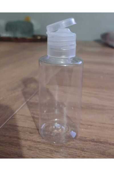 KAYAPETLASTİK FLİPTOP KAPAKLI BOŞ PLASTİK 50 ML ŞİŞE. KOLONYA ŞİŞESİ.DAMLATMA...