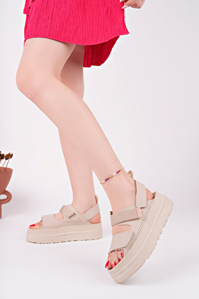 ROOC صندل نسائي لتقويم العظام - بيج