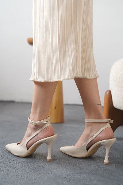 MODAADAM Women's Montana - Thin Heeled Shoes Skin Leather