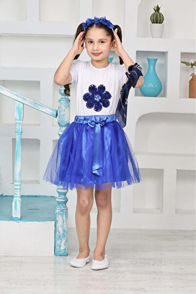 Nacar KIZ ÇOCUK ALT ÜST TAKIM 23 NİSAN KIYAFETLERİ