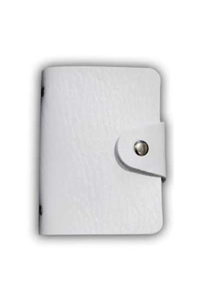 Generic Card Holder Organizer With 24 Slots White