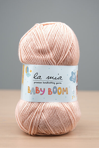 Lamia خيط بيبي بوم الفاخر المضاد للوبر 250 متر/100 جرام Puda-1873