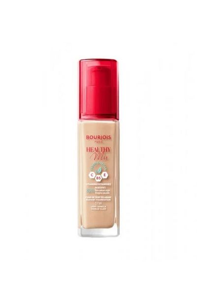 Bourjois Burgo Healthy Mix Clean Foundation - 51w Light Vanilla - 30 ml