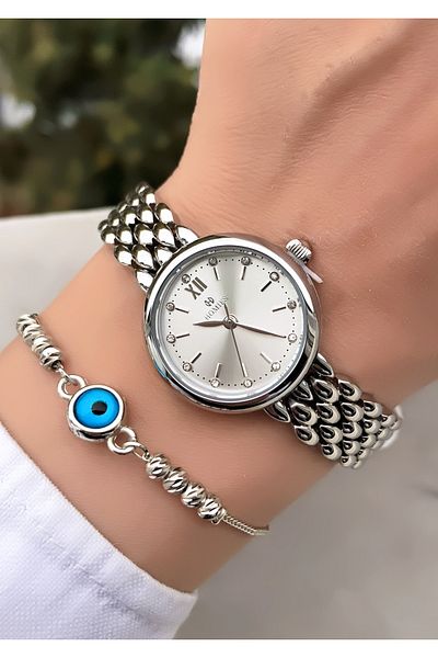 Homies Original Invoice Waterproof Women's Wrist Watch with Bracelet Gift