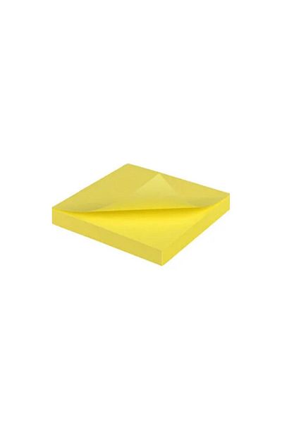 MEDA Adhesive Note Paper 76X76 Yellow 80 Yp Pack of 12
