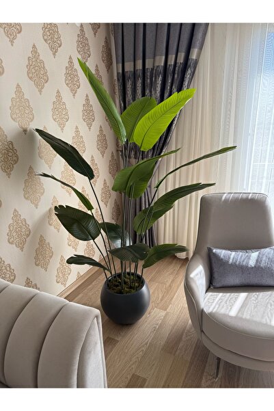 İremÇiçekçilik Yapay Çiçek Uygula 180 Cm Starlice 12 Yaprak Yapay Ağaç Salon ...