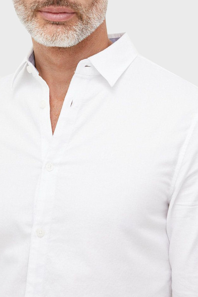 Armani Exchange % 100 Pamuk Regular Fit Gömlek Erkek GÖMLEK 8NZCGB Z8ANZ 0130