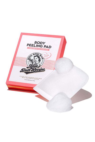 Best Friend Mom's Bath Exfoliating Loofah Box for Body Problems (8 pieces per box) Pink