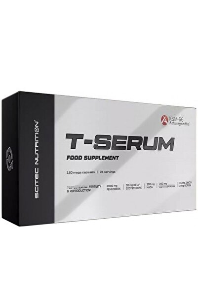 Scitec t serum (fenugreek+Maca+zinc+boron) 120 Caps