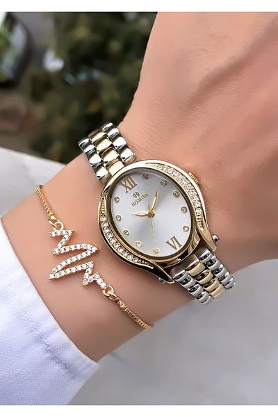 Homies Original Invoice Waterproof Women's Wrist Watch with Bracelet Gift