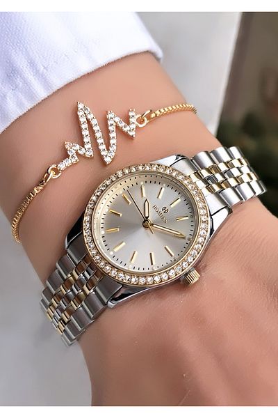 Homies Original Invoice Waterproof Women's Wrist Watch with Bracelet Gift