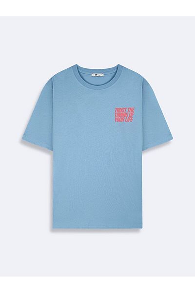 Ltb Tricou albastru