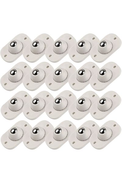 Choice 20pcs 4-20pcs Self-Adhesive Universal Pulley Rotating Wheels Mini Swivel Casters Wheel For Furniture
