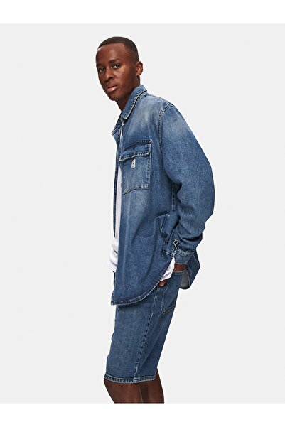 Ltb Steven Oversıze Jean Gömlek
