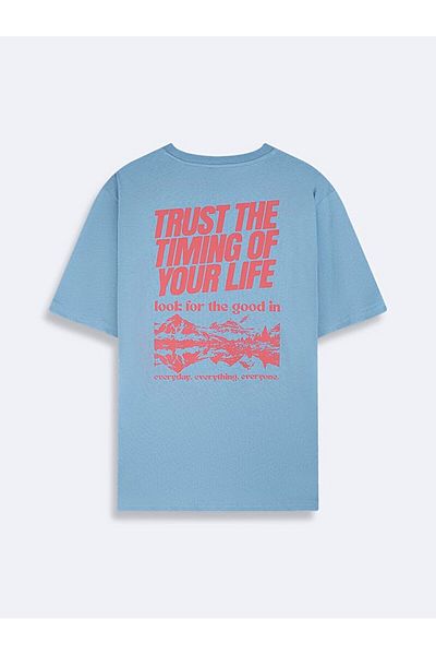 Ltb Tricou albastru