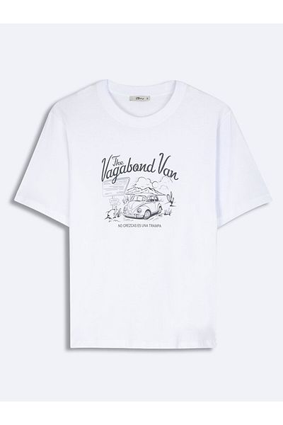 Ltb Tricou alb