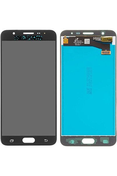 TURKTABLET شاشة سامسونج جالاكسي J7 برايم SM-G610 ال سي دي تعمل باللمس باللون ...