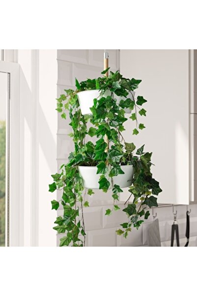 IKEA FEJKA Artificial Potted Plant – Lifelike Hanging Ivy for Indoor & Outdoor Use (12 cm)