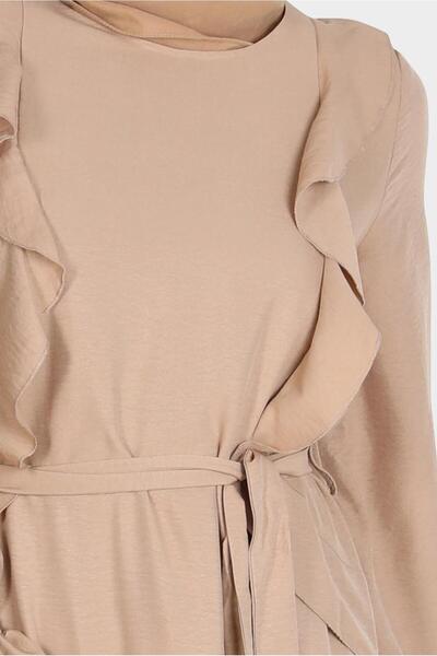 Alvina Φόρεμα με λεπτομέρεια με ζώνη - 42633