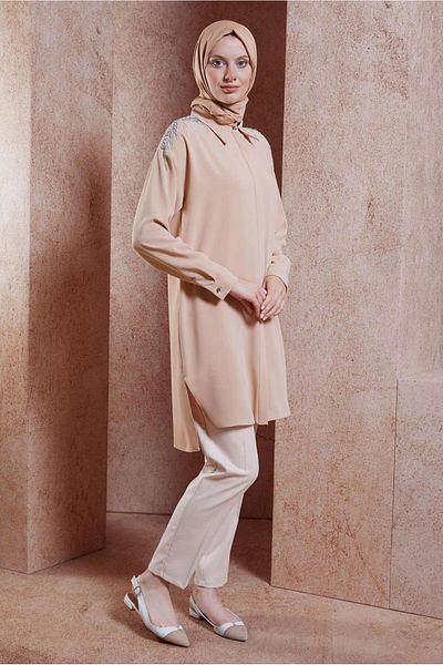 Alvina Tunic 44482 - Tassel Detailed