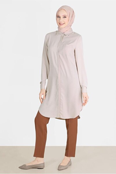 Alvina Τουνίκ με τσέπες και κρυφό κουμπί 42629