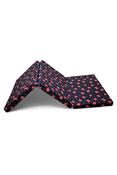 molody مرتبة اسفنجية قابلة للطي مقاس سرير الطفل 60 × 120 سم