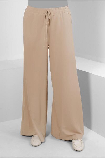 Alvina WIDE LEGS WITH RUBBER WAIST PANT 70507